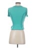 BDG Teal Short Sleeve Turtleneck Size S - photo 2