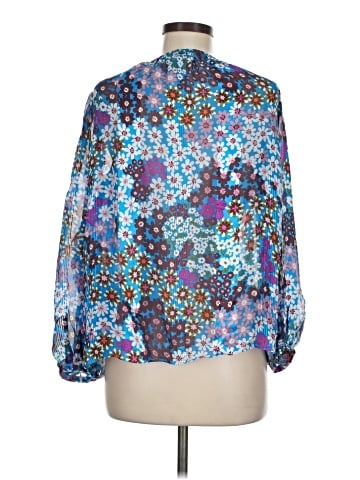 Kate Spade New York 3/4 Sleeve Silk Top (view 2)