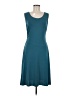 Noir Solid Teal Casual Dress Size M - photo 1