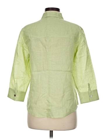 Linda Allard Ellen Tracy 3/4 Sleeve Button-Down Shirt (view 2)