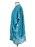 Max Studio 100% Polyester Teal Blue Kimono Size S - photo 5