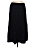 J.Crew Solid Black Casual Skirt Size M - photo 1