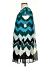 Unbranded Chevron-herringbone Teal Blue Casual Dress Size S - photo 5