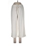 Andie Solid Ivory Casual Pants Size L - photo 1