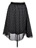 Lularoe 100% Polyester Polka Dots Black Casual Skirt Size 2X - photo 1
