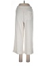Andie Solid Ivory Casual Pants Size L - photo 2
