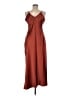 Zara 100% Polyester Brown Casual Dress Size L - photo 1