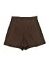 Zara Houndstooth Brown Shorts Size XS - photo 1