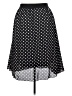 Lularoe 100% Polyester Polka Dots Black Casual Skirt Size 2X - photo 2