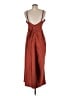 Zara 100% Polyester Brown Casual Dress Size L - photo 2