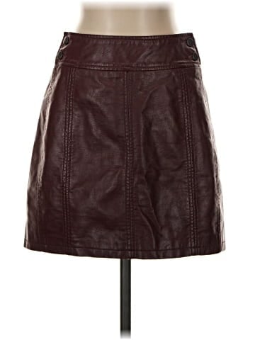 Free People Faux Leather Skirt (view 1)