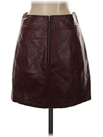 Free People Faux Leather Skirt (view 2)