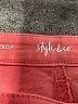 Style&Co Color Block Red Jeans Size 12 - photo 7