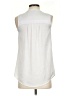 Anne Klein 100% Polyester White Sleeveless Blouse Size 4 - photo 2
