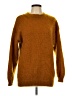 Rafaella Solid Brown Wool Pullover Sweater Size L - photo 1