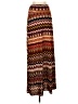 Moa Moa Print Brown Casual Skirt Size XS (estimated) - photo 1