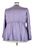 Torrid Purple 3/4 Sleeve Blouse Size 3X Plus (3) - photo 2