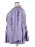 Torrid Purple 3/4 Sleeve Blouse Size 3X Plus (3) - photo 5