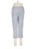 Talbots Stripes Gray Casual Pants Size 8 (petite) - photo 2