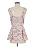 CAbi 100% Polyester Pink Sleeveless Blouse Size 8 - photo 2
