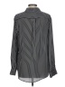 Laundry by Shelli Segal 100% Polyester Stripes Black Long Sleeve Blouse Size L - photo 2