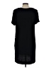 Splendid Solid Black Casual Dress Size L - photo 2