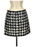 Rachel Zoe 100% Polyester Houndstooth Black Formal Skirt Size 6 - photo 2