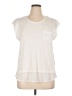 Calvin Klein Ivory Short Sleeve Top Size XL (estimated) - photo 1