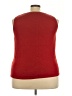 Avenue 100% Acrylic Red Sweater Vest Size 22 - 24 Plus - photo 2