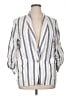 Laundry by Shelli Segal Stripes White Blazer Size XL - photo 1