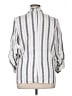 Laundry by Shelli Segal Stripes White Blazer Size XL - photo 2