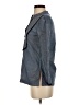 Tory Burch 100% Cotton Gray Blue Long Sleeve Blouse Size 0 - photo 5