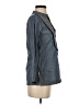 Tory Burch 100% Cotton Gray Blue Long Sleeve Blouse Size 0 - photo 4