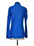 J. McLaughlin Polka Dots Blue Long Sleeve Button-Down Shirt Size XS - photo 2