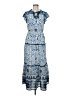 Tinsel Paisley Blue Casual Dress Size M (petite) - photo 1