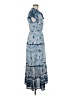 Tinsel Paisley Blue Casual Dress Size M (petite) - photo 4