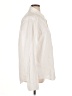Lands' End 100% Cotton Chevron-herringbone Ivory Long Sleeve Button-Down Shirt Size XL - photo 4