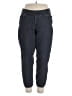 Terra & Sky Solid Blue Casual Pants Size 14 - photo 1