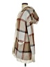 Almost Famous 100% Polyester Plaid Tan Cardigan Size L - photo 5