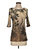 Coldwater Creek 100% Polyester Gold 3/4 Sleeve Top Size S (estimated) - photo 1