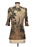 Coldwater Creek 100% Polyester Gold 3/4 Sleeve Top Size S (estimated) - photo 2