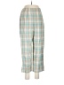 Pendleton Plaid Multi Color Teal Casual Pants Size 6 - photo 1