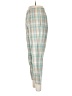 Pendleton Plaid Multi Color Teal Casual Pants Size 6 - photo 5