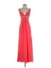 Betsy & Adam 100% Polyester Red Cocktail Dress Size 2 - photo 1