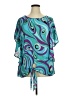 Ashley Stewart Teal 3/4 Sleeve Blouse Size 14 Plus - photo 1