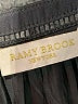 Ramy Brook 100% Polyester Black Short Sleeve Blouse Size M (estimated) - photo 7