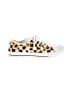 Unbranded Animal Print Yellow White Sneakers Size 8 1/2 - photo 1