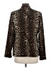 Carolina Belle Animal Print Gold Blazer Size M - photo 2