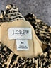 J.Crew Factory Store 100% Polyester Animal Print Brown Long Sleeve Blouse Size M - photo 7