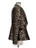 Carolina Belle Animal Print Gold Blazer Size M - photo 4
